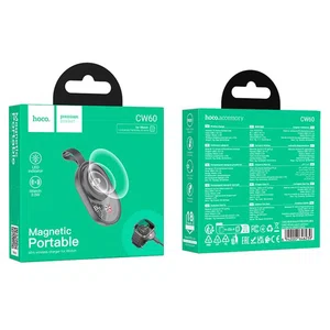 Hoco CW60 Whale Portable Mini Smart Watch Wireless Charger for iWatch - Available at AfnoBazar Nepal