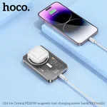 Hoco Q14 Ice Crystal PD20W Magnetic Fast Charging Power Bank (5000mAh) - Available at AfnoBazar Nepal