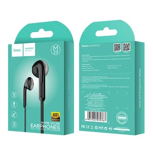 Hoco Wired Earphones 3.5mm M39 Rhyme Sound with Microphone - Available at AfnoBazar Nepal