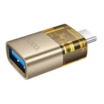 Hoco UA36B Type-C Male to USB Female OTG Transparent Adapter - Available at AfnoBazar Nepal