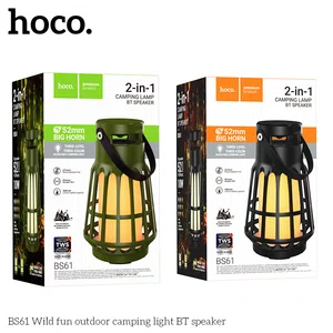 Hoco BS61 Wild Fun Outdoor Camping Light BT Speaker - Available at AfnoBazar Nepal