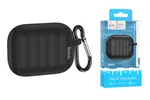 Hoco Protective Case WB22 Fenix for AirPods Pro Black - Available at AfnoBazar Nepal