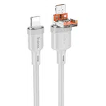 Hoco U131 USB/Type-C to iP 2-in-1 Charging Data Cable - Available at AfnoBazar Nepal