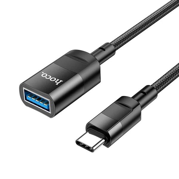 Hoco Extension Cable Type-C Male to USB Female USB3.0 U107 - Available at AfnoBazar Nepal