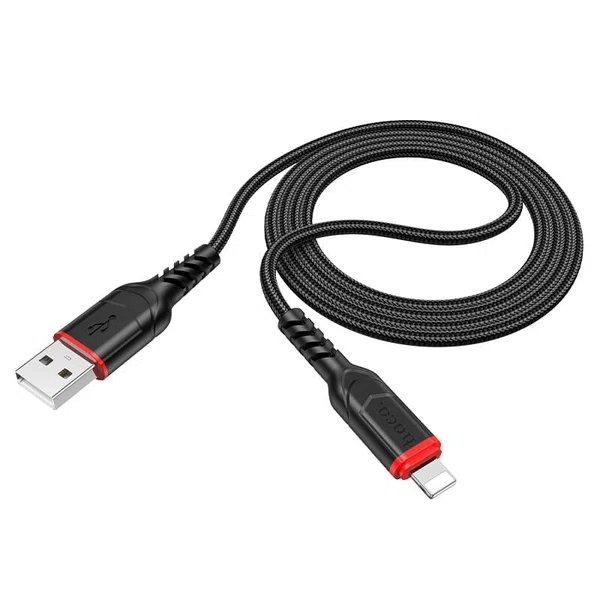 Hoco X59 Victory Charging Data Cable for iP 1.2m - Available at AfnoBazar Nepal