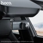 Hoco DV12 Driving Recorder 2K Display GPS (with Rear Camera) - Available at AfnoBazar Nepal