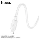 Hoco X96 Hyper PD Charging Data Cable iP (L=0.25m) - Available at AfnoBazar Nepal