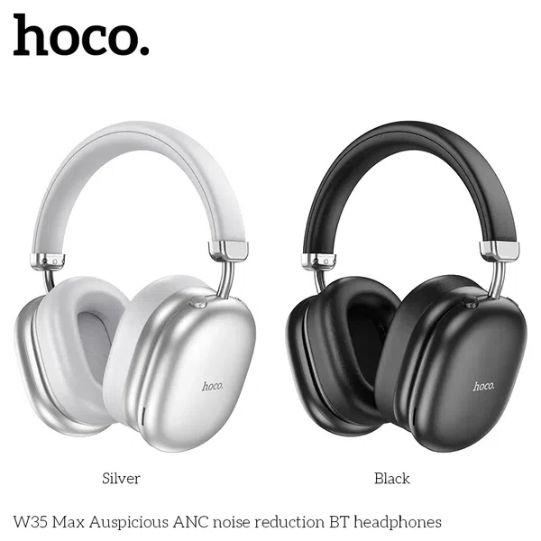 Hoco W35 Max Auspicious ANC Noise Reduction BT Headphones - Available at AfnoBazar Nepal