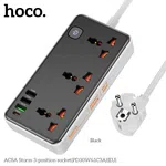 Hoco AC8 Storm 3-Position Socket (PD30W/1C3A) (EU) - Available at AfnoBazar Nepal