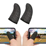 Hoco GM4 Phantom Superconducting Fiber Mobile Game Finger Cots (Silver Fiber) - Available at AfnoBazar Nepal