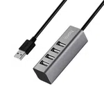 Hoco USB Hub HB1 USB-A to Four Ports USB 2.0 Charging and Data Sync -Black - Available at AfnoBazar Nepal