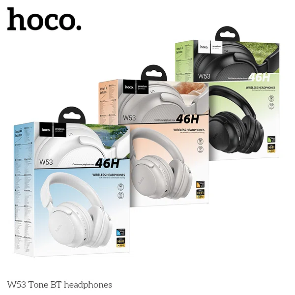 Hoco W53 Tone Bluetooth Headphones - Available at AfnoBazar Nepal