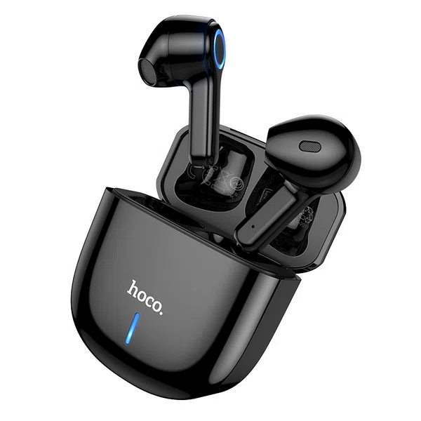 Hoco ES45 Harmony Sound TWS Wireless Headset with Charging Case (Black) - Available at AfnoBazar Nepal