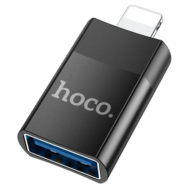 Hoco UA17 Lightning Male to USB 2.0 Female Adapter - Available at AfnoBazar Nepal