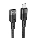 Hoco U107 Type-C Male to Type-C Female USB 2.0 Extension Cable (L=1.2m) - Available at AfnoBazar Nepal