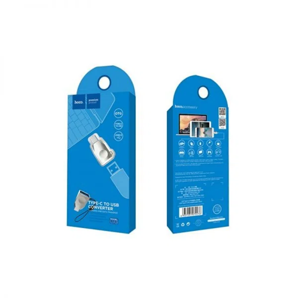 Hoco UA9 Type-C OTG Adapter - Available at AfnoBazar Nepal