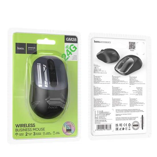 Hoco GM28 2.4G Business Wireless Mouse - Available at AfnoBazar Nepal