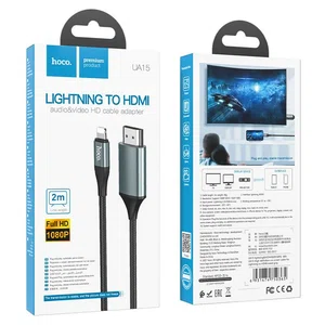 Hoco UA15 High Definition on Screen Cable for iP to HDTV - Available at AfnoBazar Nepal