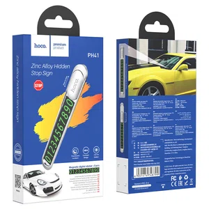 Hoco PH41 Promise In-Car Hidden Parking Number Plate - Available at AfnoBazar Nepal