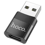 Hoco UA17 USB 2.0 Male to Type-C Female Adapter - Available at AfnoBazar Nepal