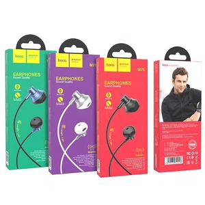Hoco M75 Belle Wired Earphones with Mic - Available at AfnoBazar Nepal