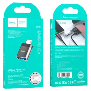 Hoco UA17 Type-C Male to USB Female USB 2.0 - Available at AfnoBazar Nepal