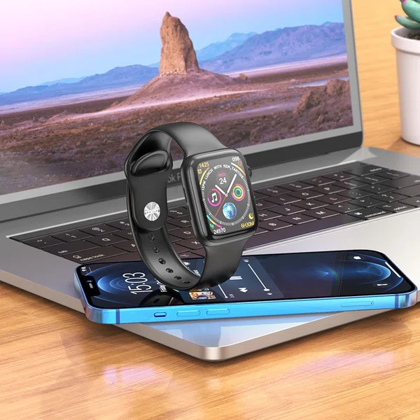 Hoco Y5 Smart Watch with Heart Rate, Pedometer, Sleep Monitoring and Call Support - Available at AfnoBazar Nepal