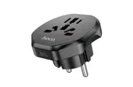 Hoco AC6 Unimpeded Universal Conversion (EU) - Available at AfnoBazar Nepal
