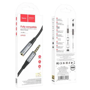 Hoco UPA20 Digital Audio Extension Cable for 3.5mm Male to Female - Available at AfnoBazar Nepal