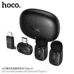 Hoco L19 Graceful Wireless Mobile Microphone (iP/Type-C) - Available at AfnoBazar Nepal