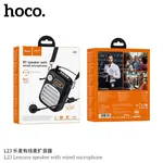 Hoco L23 Lemony Speaker with Wired Microphone - Available at AfnoBazar Nepal