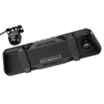 Hoco Dash Cam DV16 Mirror Dual Channel Driving Recorder - Available at AfnoBazar Nepal
