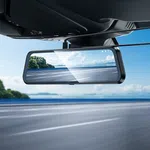 Hoco Dash Cam DV16 Mirror Dual Channel Driving Recorder - Available at AfnoBazar Nepal