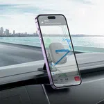 Hoco H30 Brilliant Magnetic Car Holder (Center Console) - Available at AfnoBazar Nepal