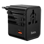 Hoco AC31 PD 25W 3-Port Global Universal Travel Charger (2 x Type-C + USB-A) - Available at AfnoBazar Nepal