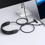 Hoco U145 100W Charging Data Cable C to C Neck Hanging with Massager - Available at AfnoBazar Nepal