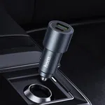 Hoco Z60 Bloom 48W Dual-Port PD30W+QC3.0 Multi-Protocol Car Charger - Available at AfnoBazar Nepal