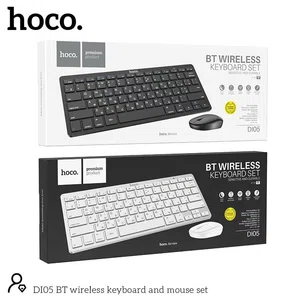 Hoco DI05 BT Wireless Keyboard and Mouse - Available at AfnoBazar Nepal