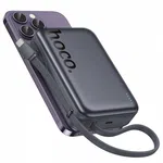 Hoco Q44A Origen Dual PD45W Magnetic Power Bank with Cable Dark (20000mAh) - Available at AfnoBazar Nepal
