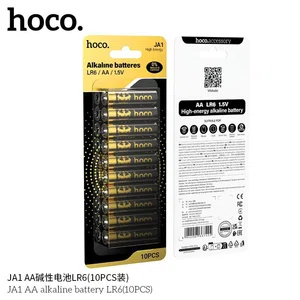 Hoco JA1 AA Alkaline Battery LR6 (10PCS) - Available at AfnoBazar Nepal