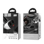 Hoco Z28 In-Car Charger with Digital Display - Available at AfnoBazar Nepal