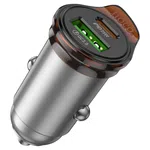 Hoco NZ16A Rigorous 43W Dual Port PD25W+QC3.0 Car Charger - Available at AfnoBazar Nepal