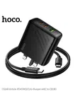 Hoco CS26B Article PD45W (2C1A) Charger Set (C to C) (UK) - Available at AfnoBazar Nepal