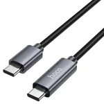 Hoco X112 Favor, Type-C to Type-C Charging Data Cable - Available at AfnoBazar Nepal