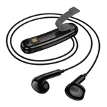 Hoco ES77 Graceful Lavalier Bluetooth Earphone (Black) - Available at AfnoBazar Nepal