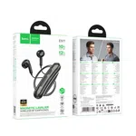 Hoco ES77 Graceful Lavalier Bluetooth Earphone (Black) - Available at AfnoBazar Nepal