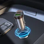 Hoco NZ16A Rigorous 43W Dual Port PD25W+QC3.0 Car Charger - Available at AfnoBazar Nepal