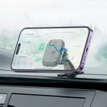 Hoco H30 Brilliant Magnetic Car Holder (Center Console) - Available at AfnoBazar Nepal