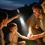 Hoco HX13 Multifunctional Portable Table Lamp with Flashlight and SOS Light - Available at AfnoBazar Nepal