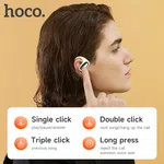 Hoco EA4 Cloud Open True Wireless Sleep BT Earbud - Available at AfnoBazar Nepal